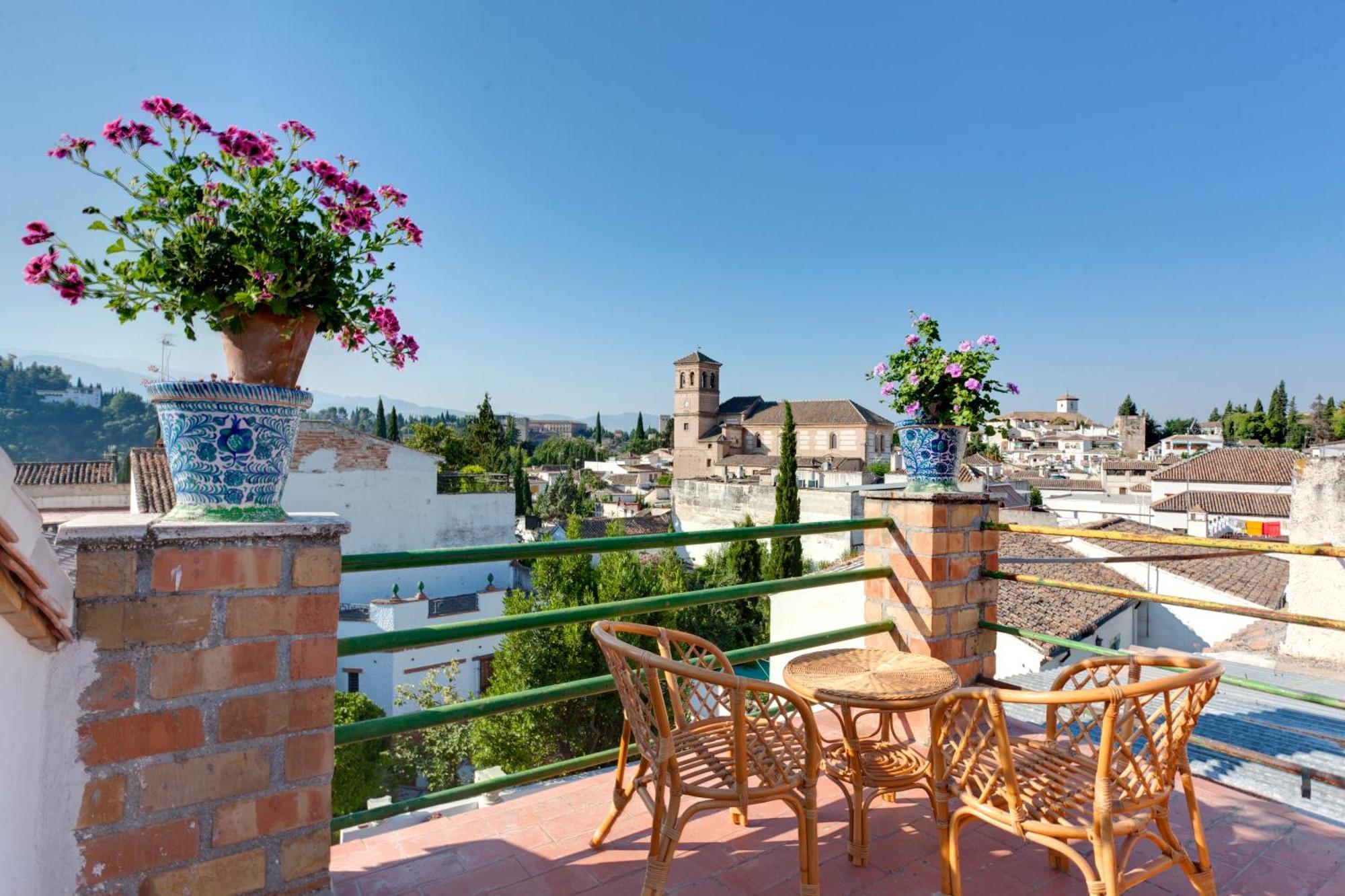 Ferienwohnung Aljibe Del Albayzin Granada Exterior foto